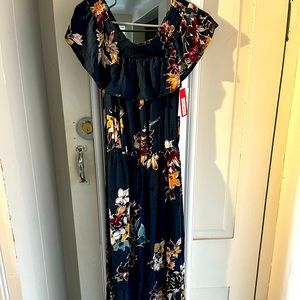 Xhilaration Floral Maxi Dress
